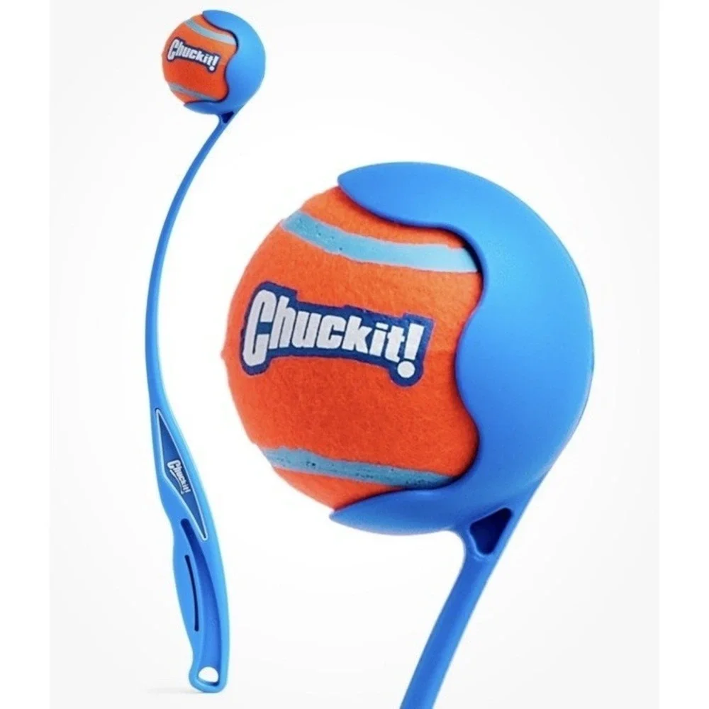 Chuckit Classic Ball Launcher Dog Toy 26-Inch Set w/Handle & Ball Included